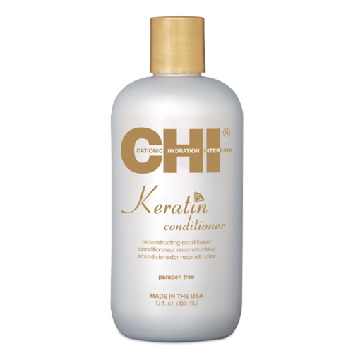 CHI Keratin Conditioner on white background
