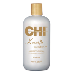 Keratin Conditioner on white background