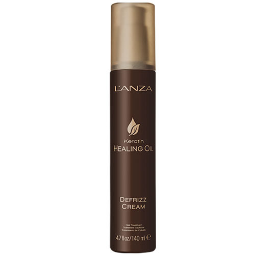 Lanza Keratin Healing Oil Defrizz Cream on white background