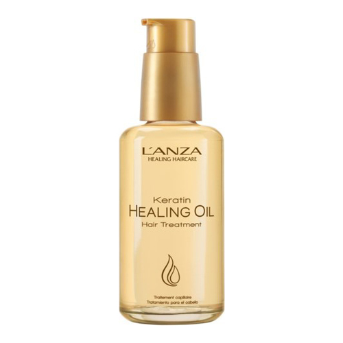 Lanza Keratin Healing Oil Hair Treatment on white background