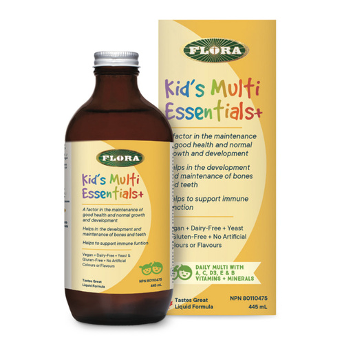 Flora Kids Multi Essentials+ on white background