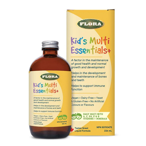 Flora Kids Multi Essentials+ on white background