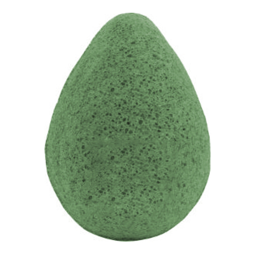 BKIND Konjac Facial Sponge - Green Clay, 1 piece