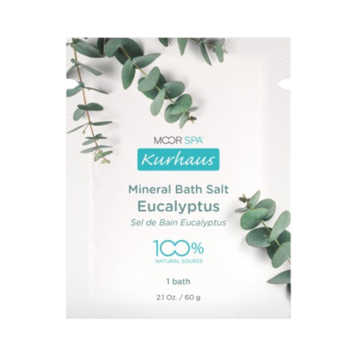 Moor Spa Kurhaus Eucalyptus Bath Salts on white background