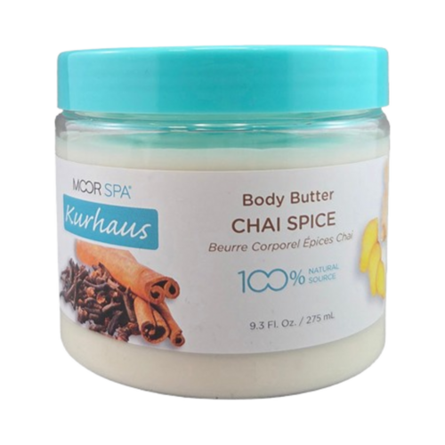 Moor Spa Kurhaus Chai Spice Body Butter on white background
