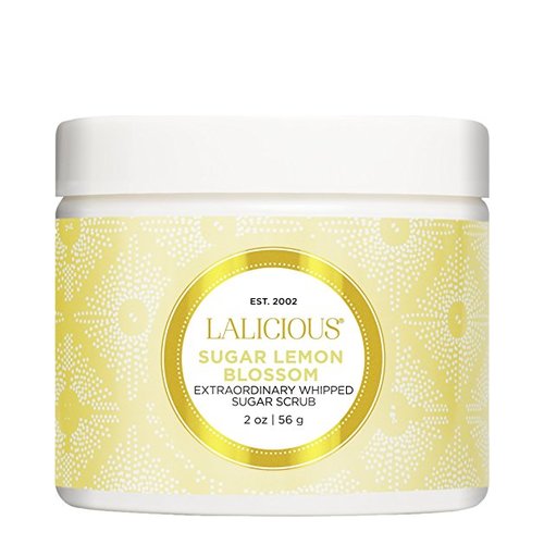 LaLicious Sugar Scrub - Sugar Lemon Blossom on white background