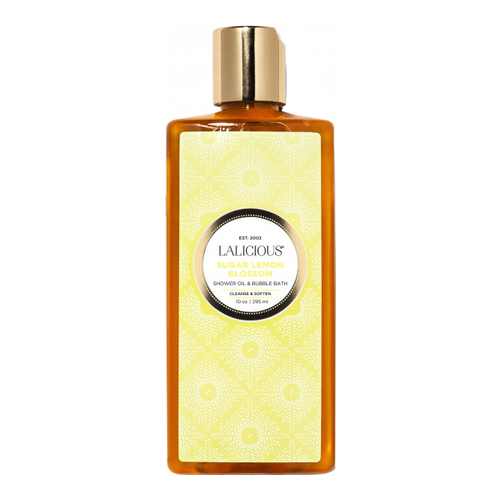 LaLicious Shower Oil And Bubble Bath - Brown Sugar Vanilla on white background