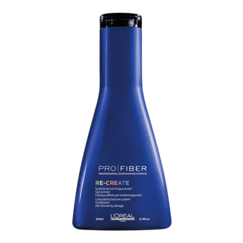 Loreal Professional Paris Pro Fiber Re-create Conditioner on white background