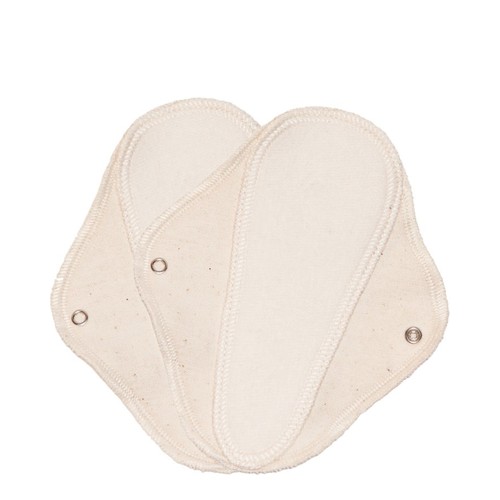 Lunapads Organic Thong Pantyliners - Cocoa Kaleidoscope on white background