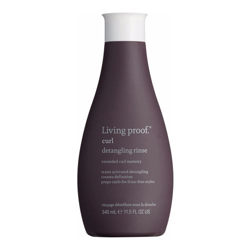 Living Proof Curl Detangling Rinse on white background