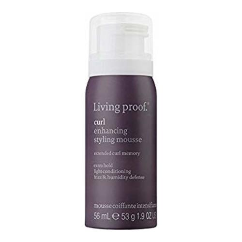 Living Proof Curl Enhancing Styling Mousse on white background