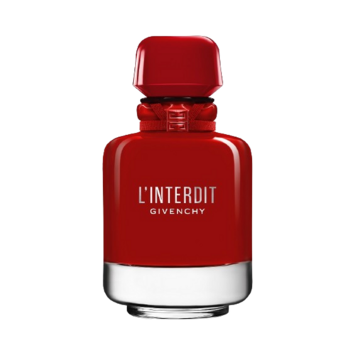 GIVENCHY LInterdit Rouge Ultime EDP on white background