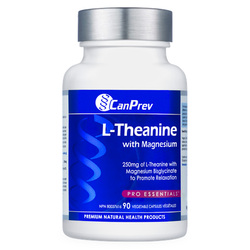 L-Theanine on white background