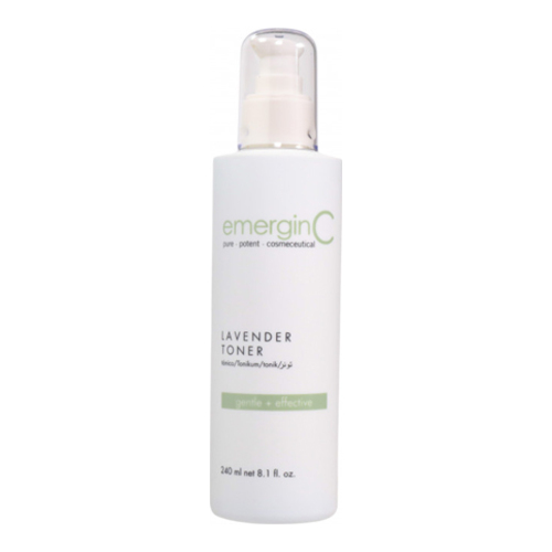 emerginC Lavender Toner on white background
