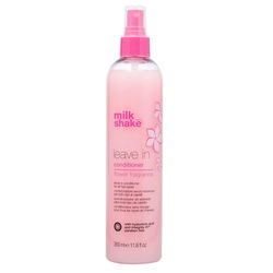Leave-in Conditioner Flower on white background