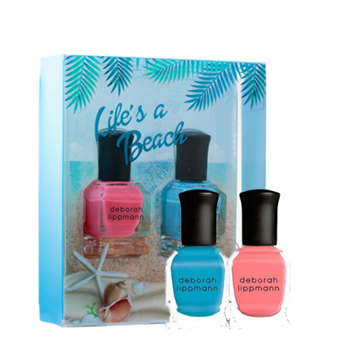 Deborah Lippmann Lifes a Beach Set on white background