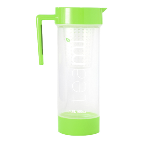 Teami Lifestyle Pitcher - Green on white background