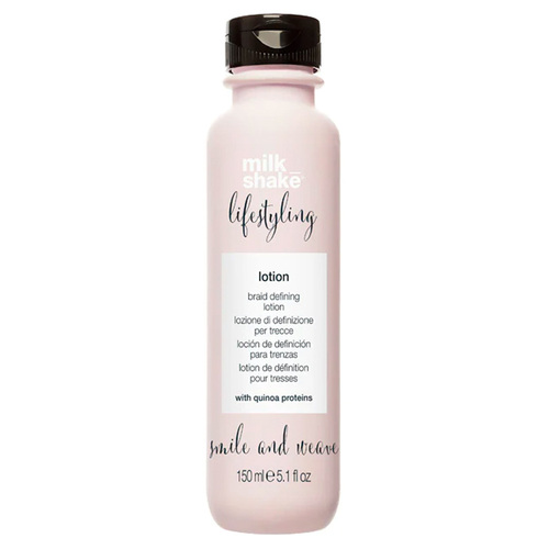 milk_shake Lifestyling Braid Lotion on white background
