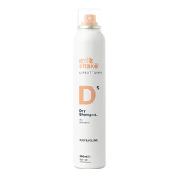 Lifestyling Dry Shampoo on white background