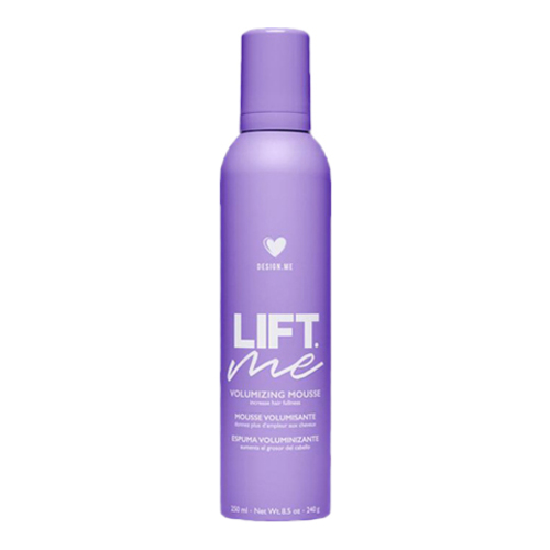 DESIGNME  Lift.ME Volumizing Mousse on white background