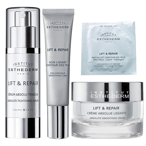 Institut Esthederm Lift and Repair Cream Holiday Kit on white background