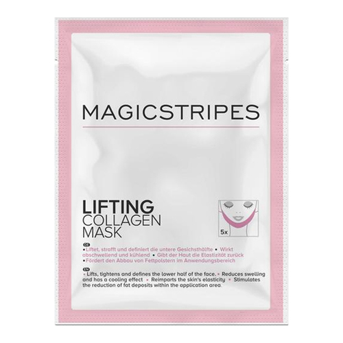 Magicstripes Lifting Collagen Mask - 5 Masks on white background