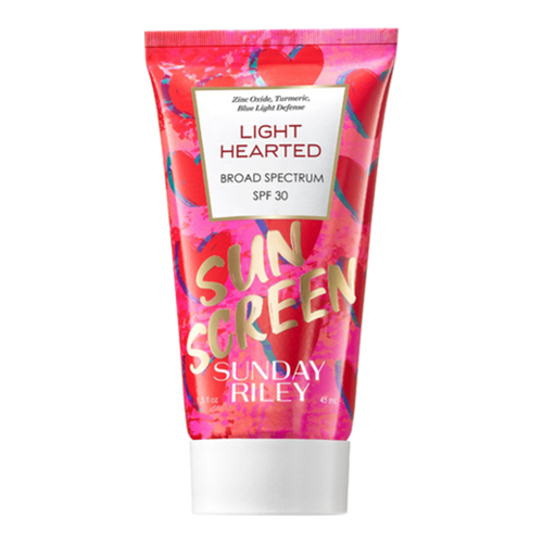 Sunday Riley Light Hearted Broad Spectrum SPF30 on white background