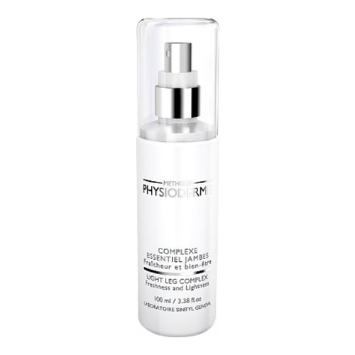 Physiodermie Light Leg Complex Spray on white background