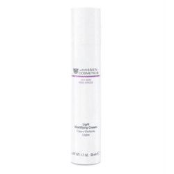 Light Mattifying Cream on white background