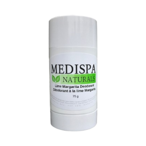Medispa Naturals Lime Margarita Body Deodorant on white background