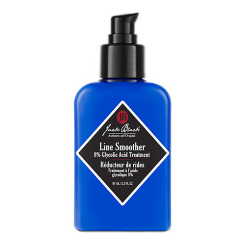 Jack Black Line Smoother 8% Glycolic Acid Treatment on white background