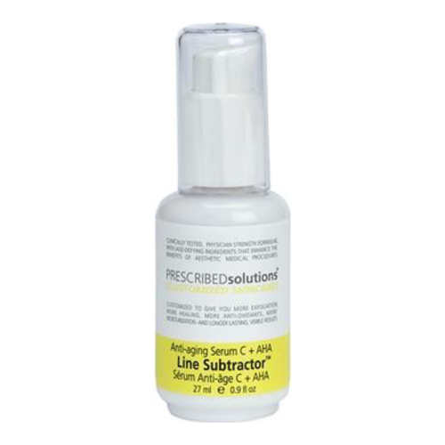 PRESCRIBEDsolutions Line Subtractor (Anti-Aging Serum C+AHA), 27ml/0.9 fl oz