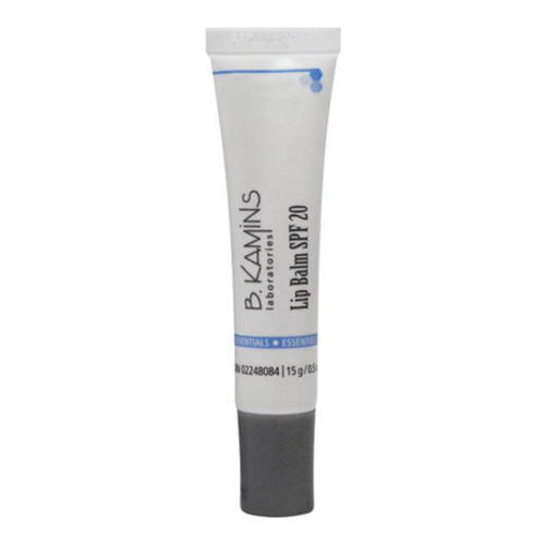 B Kamins Lip Balm SPF 20 on white background