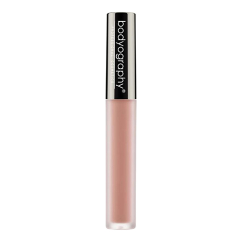 Bodyography Lip Lava Liquid Lipstick - Ash on white background