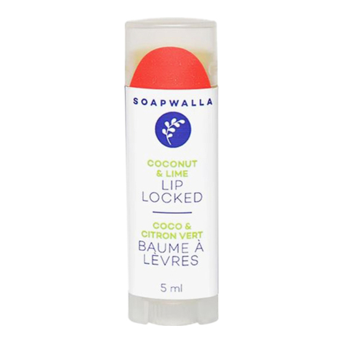 Soapwalla Lip Locked Lip Balm - Citrus Ginger on white background
