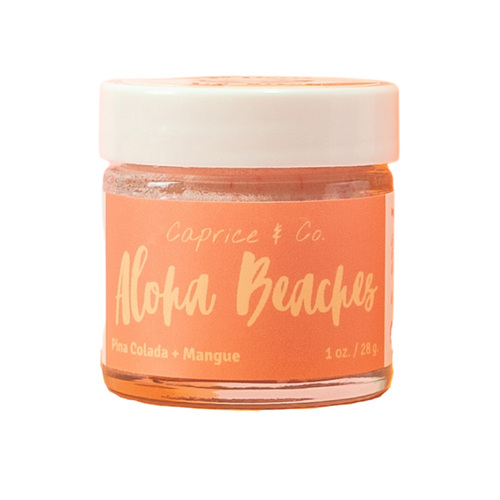 Caprice & Co. Lip Scrubs - Aloha Beaches on white background