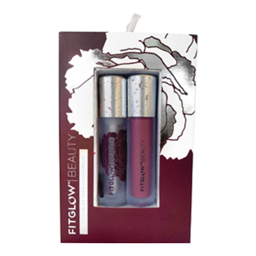 FitGlow Beauty Lip Serum Duo - Gospel + Night on white background