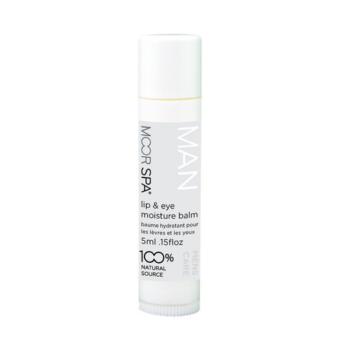 Moor Spa Lip and Eye Moisture Balm on white background
