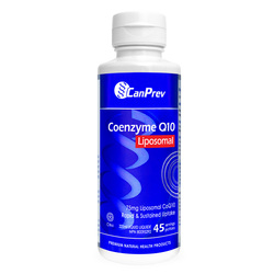 Liposomal Coenzyme Q10 75mg - Citrus on white background