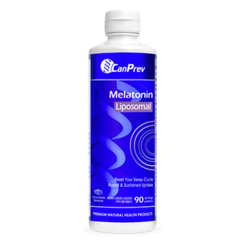 CanPrev Liposomal Melatonin - Chocolate Brownie, 450ml/15.22 fl oz