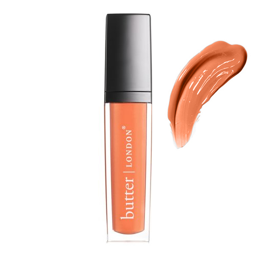 butter LONDON Lippy Sheer - Tiddly on white background