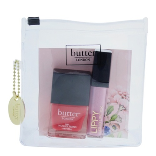 butter LONDON Lips and Tips Collection - Pink Pops, 1 set