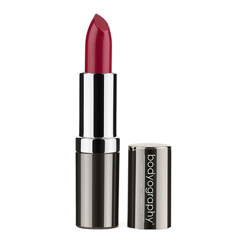 Bodyography Lipstick - Anna (Deep Red Satin Matte) on white background