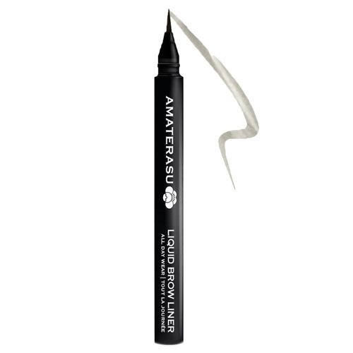 Amaterasu - Geisha Ink Liquid Brow Liner - Brunette, 0.6ml/0.02 fl oz