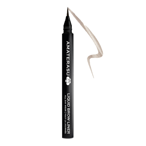 Amaterasu - Geisha Ink Liquid Brow Liner - Chestnut, 0.6ml/0.02 fl oz