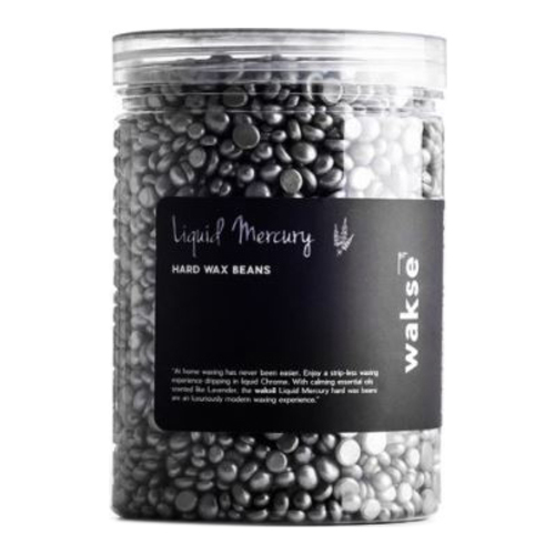 WAKSE  Mini Liquid Mercury Silver Chrome Wax on white background