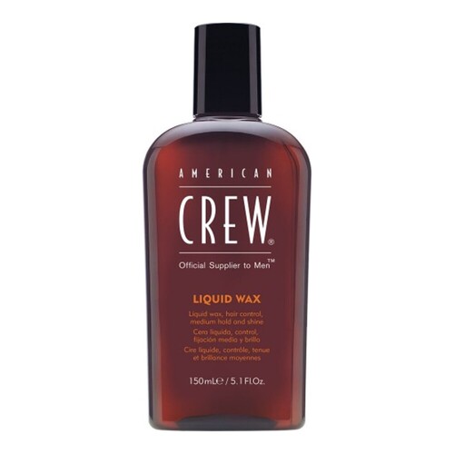 American Crew Liquid Wax on white background