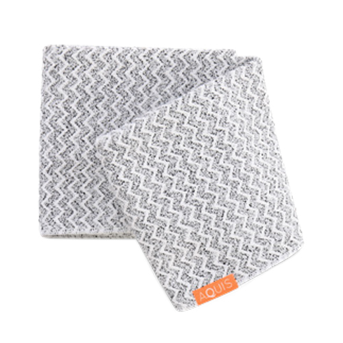 Rapid Dry Lisse Hair Towel Chevron AQUIS eSkinStore