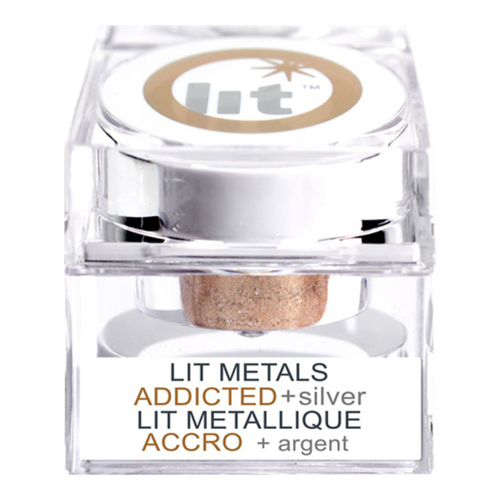 Lit Cosmetics Lit Metals - Addicted Gold on white background