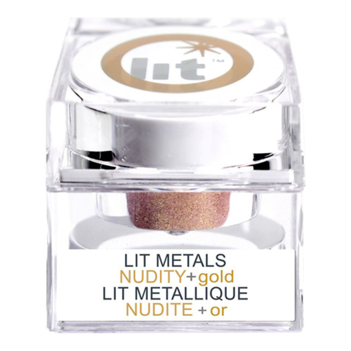 Lit Cosmetics Lit Metals - Addicted Gold on white background